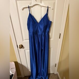 Formal Blue Sparkly Dress
